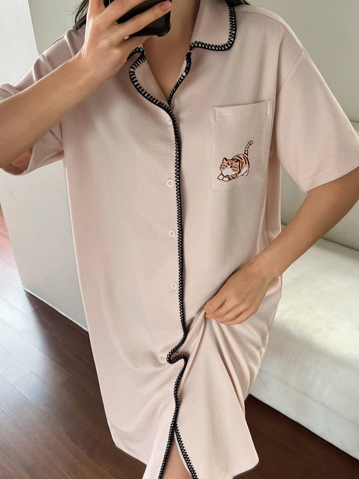 Cămașă SHEIN, bej