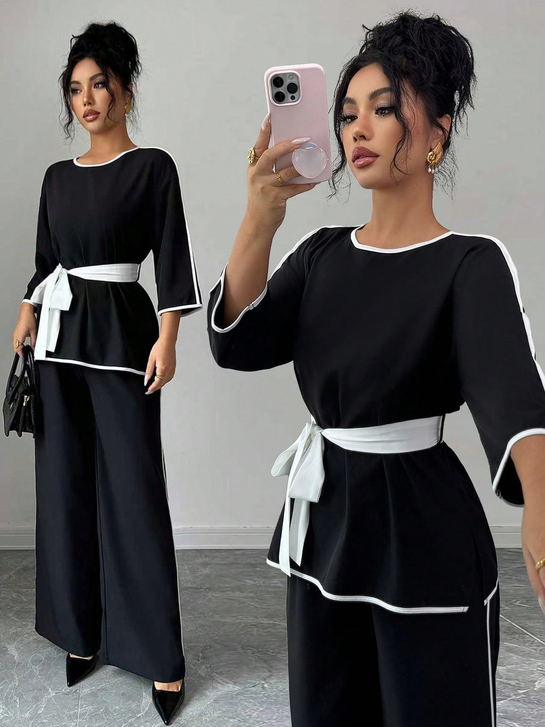 Compleu SHEIN, negru