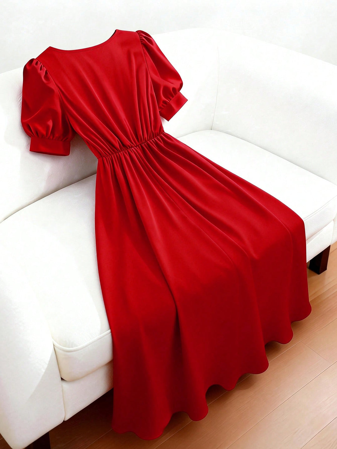 Rochie midi SHEIN, roșu