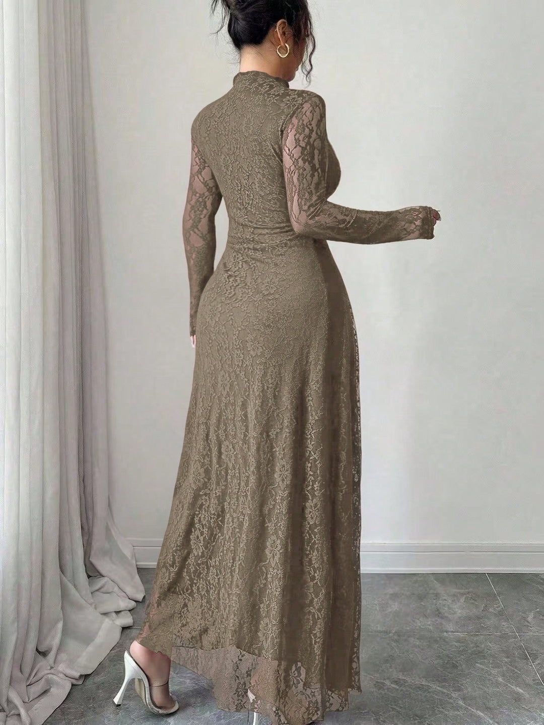 Rochie SHEIN, kaki