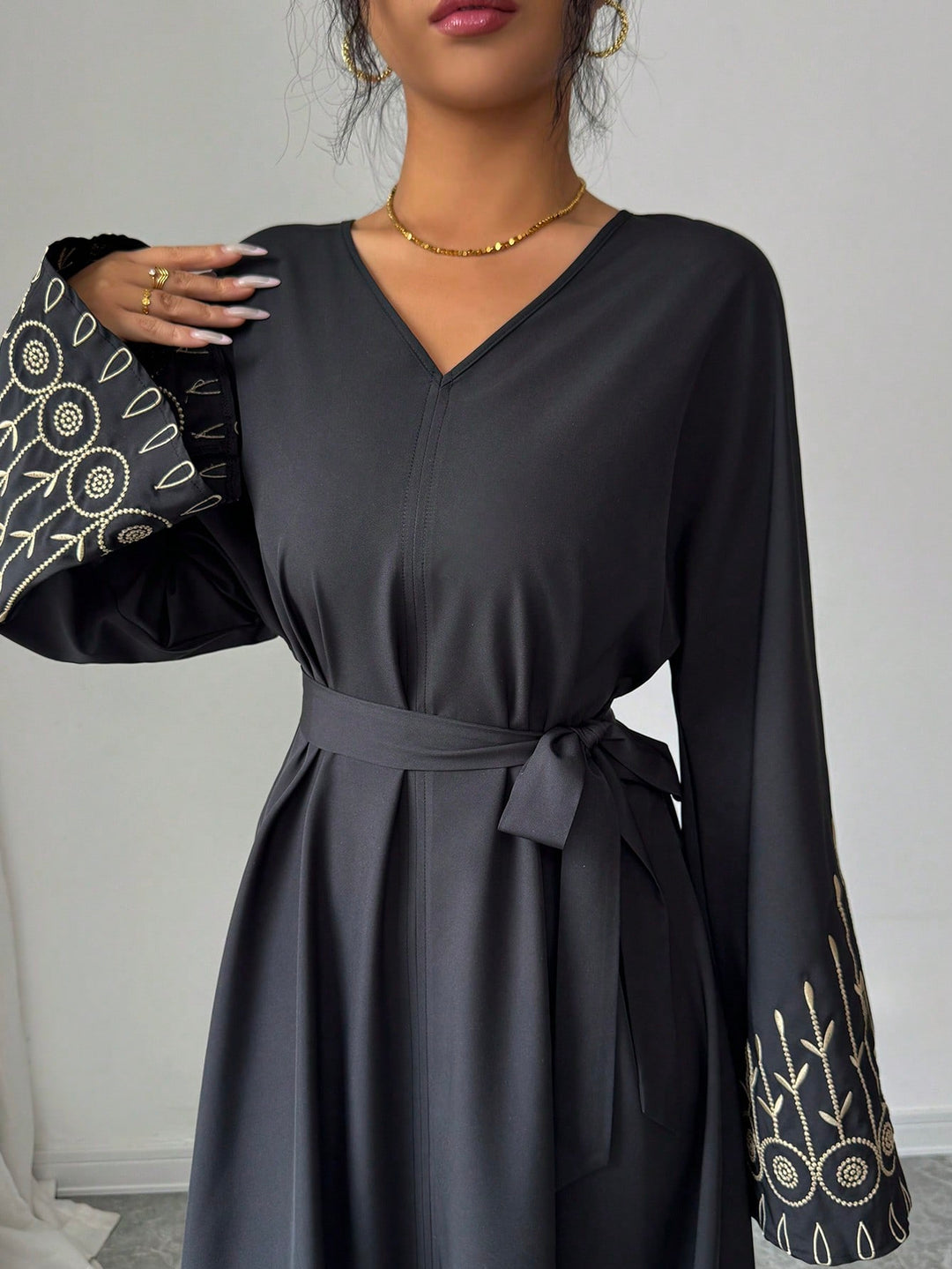 Rochie maxi SHEIN, negru
