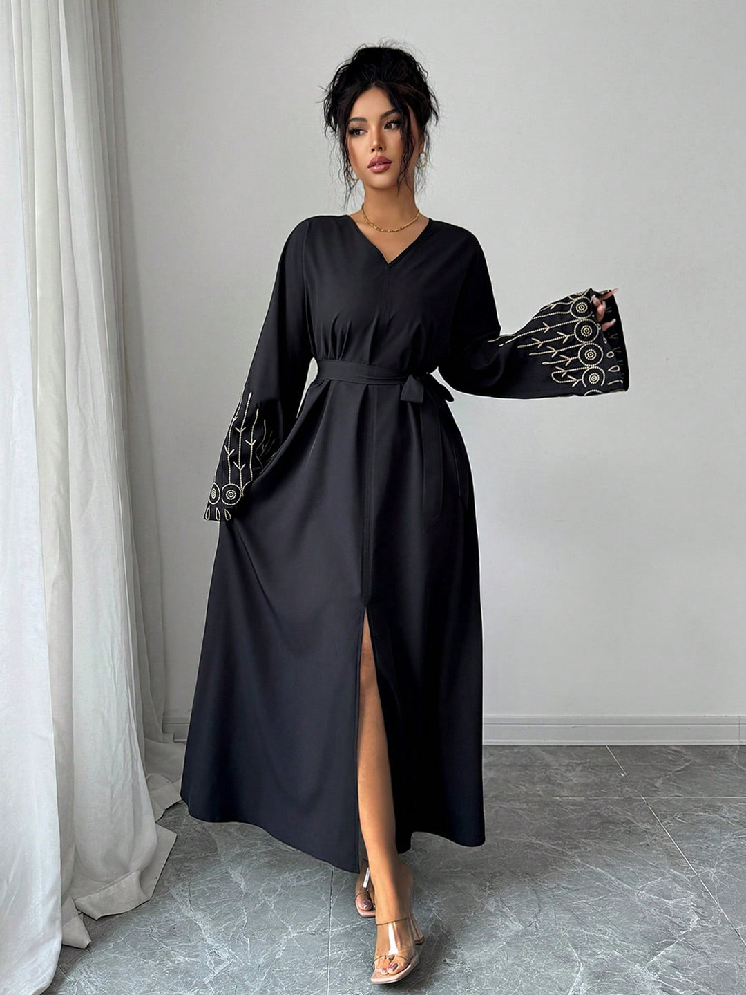 Rochie maxi SHEIN, negru