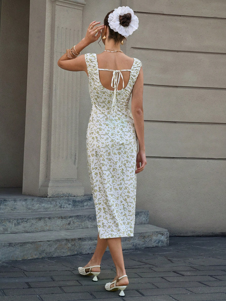 Rochie midi SHEIN, mix culori