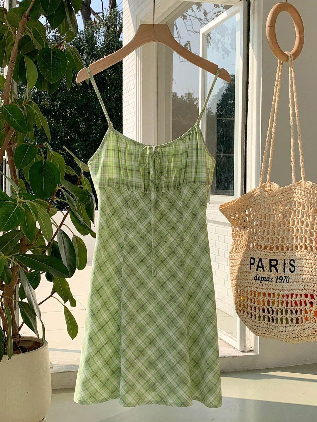 Rochie mini SHEIN, verde