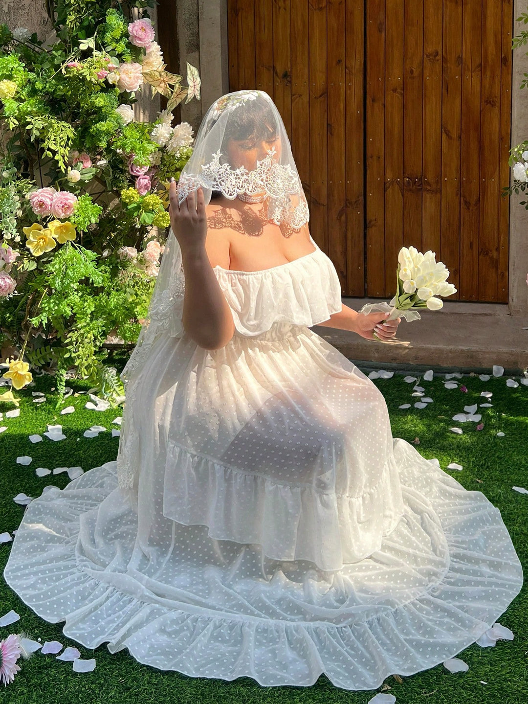 Rochie SHEIN, alb