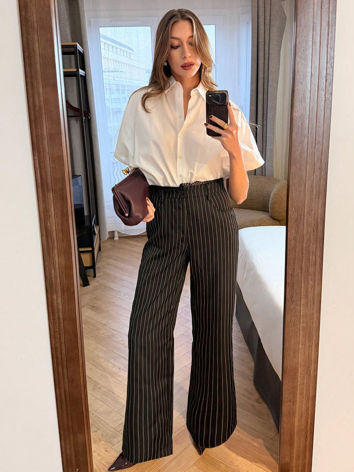 Pantaloni SHEIN, negru