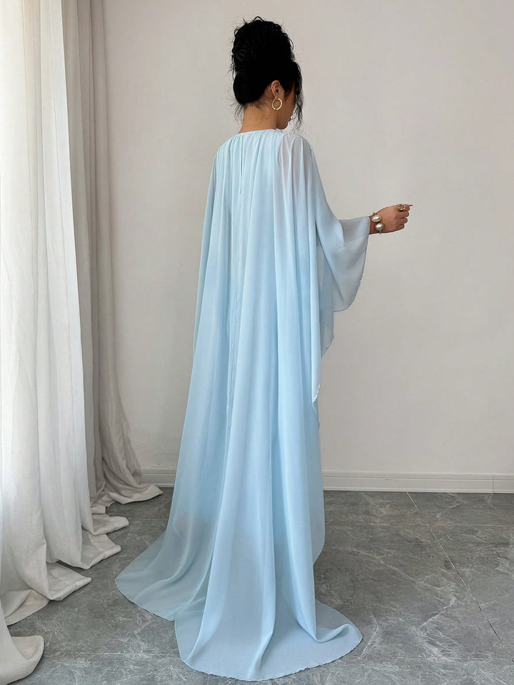 Rochie midi SHEIN, albastru