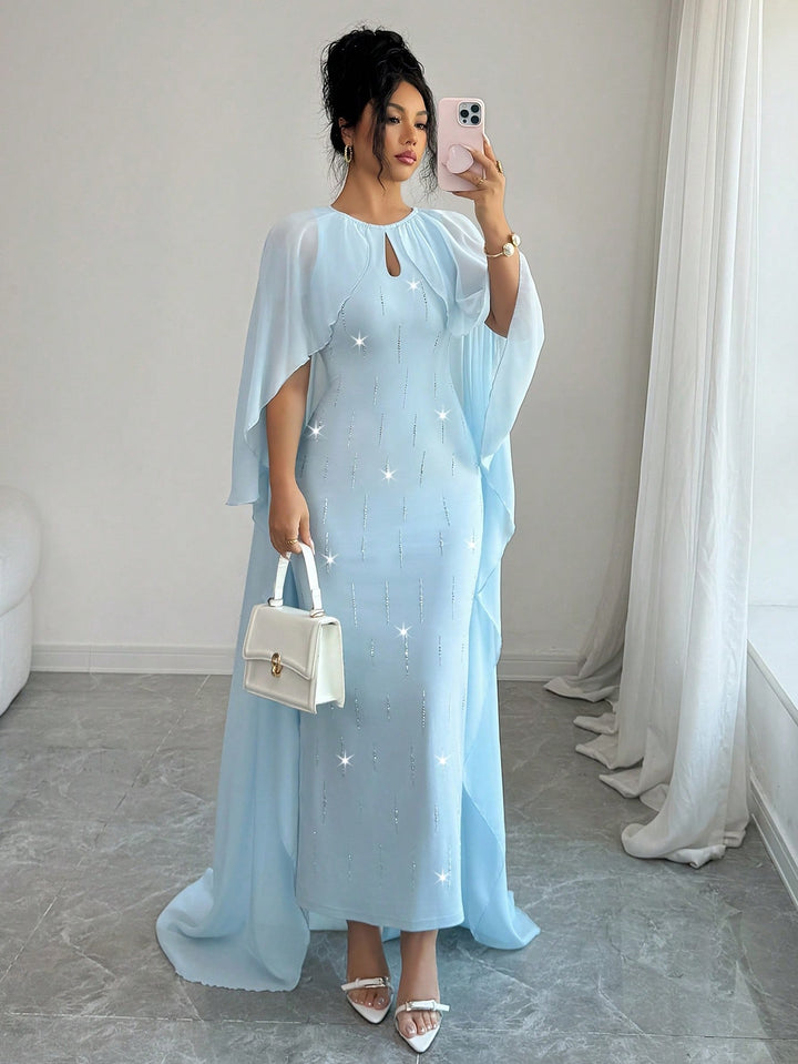 Rochie midi SHEIN, albastru