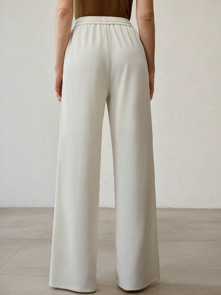Pantaloni SHEIN, crem