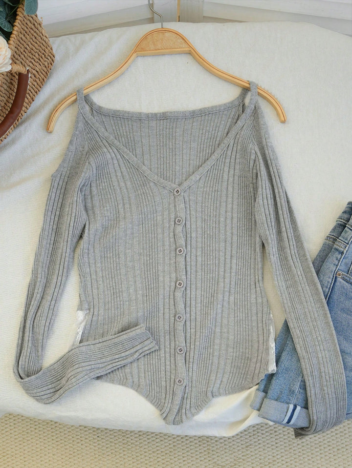 Cardigan SHEIN, gri