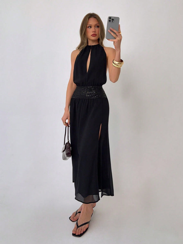 Rochie midi SHEIN, negru