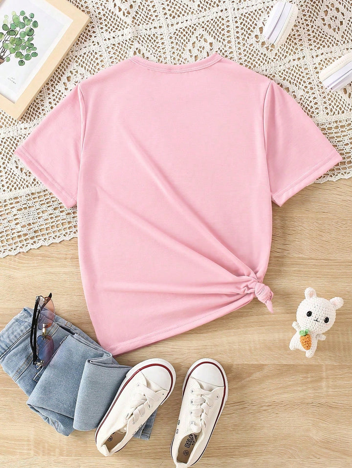 Tricou SHEIN, roz
