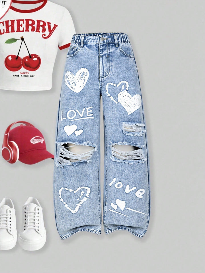 Jeans SHEIN, albastru
