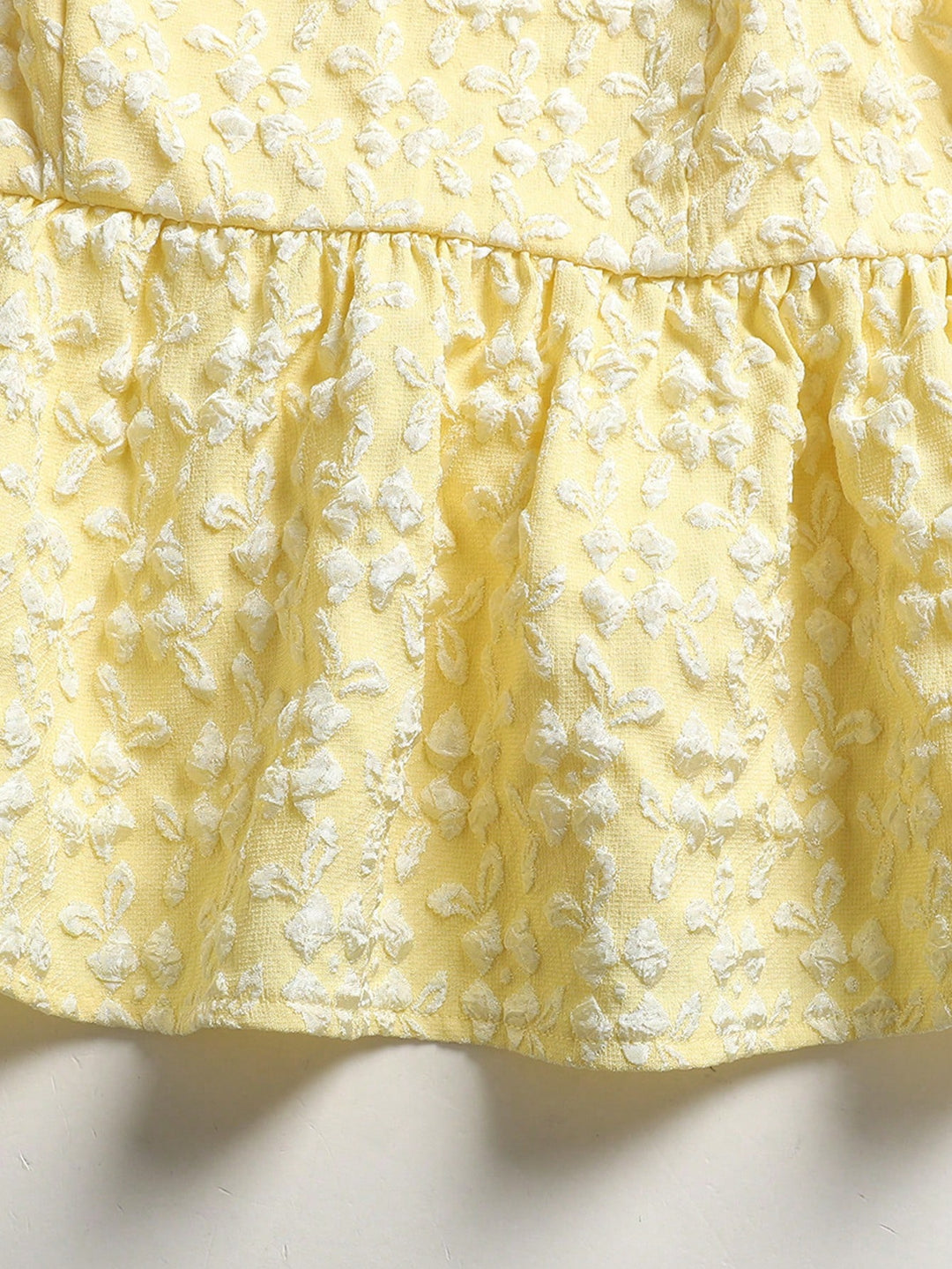 Set de maiou și pantaloni SHEIN, galben