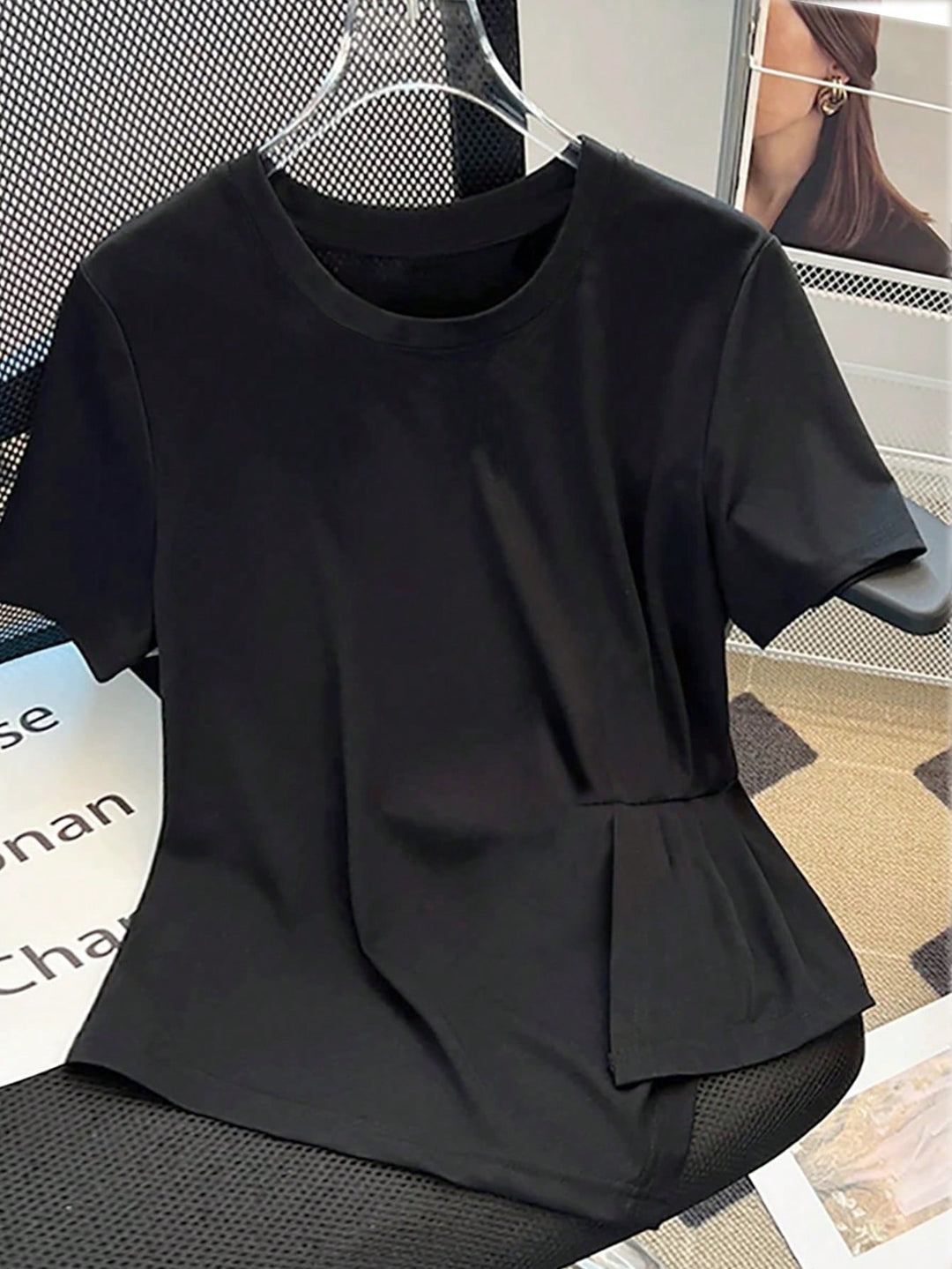 SHEIN Black T-Shirt