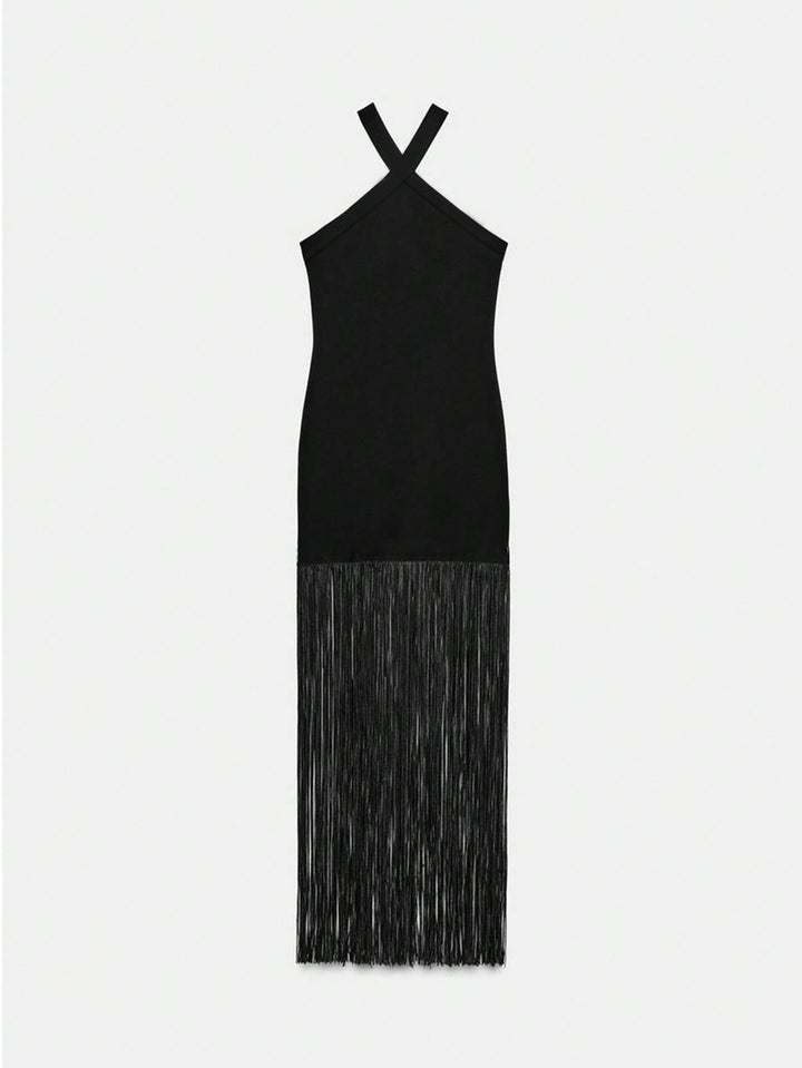 Rochie maxi SHEIN, negru