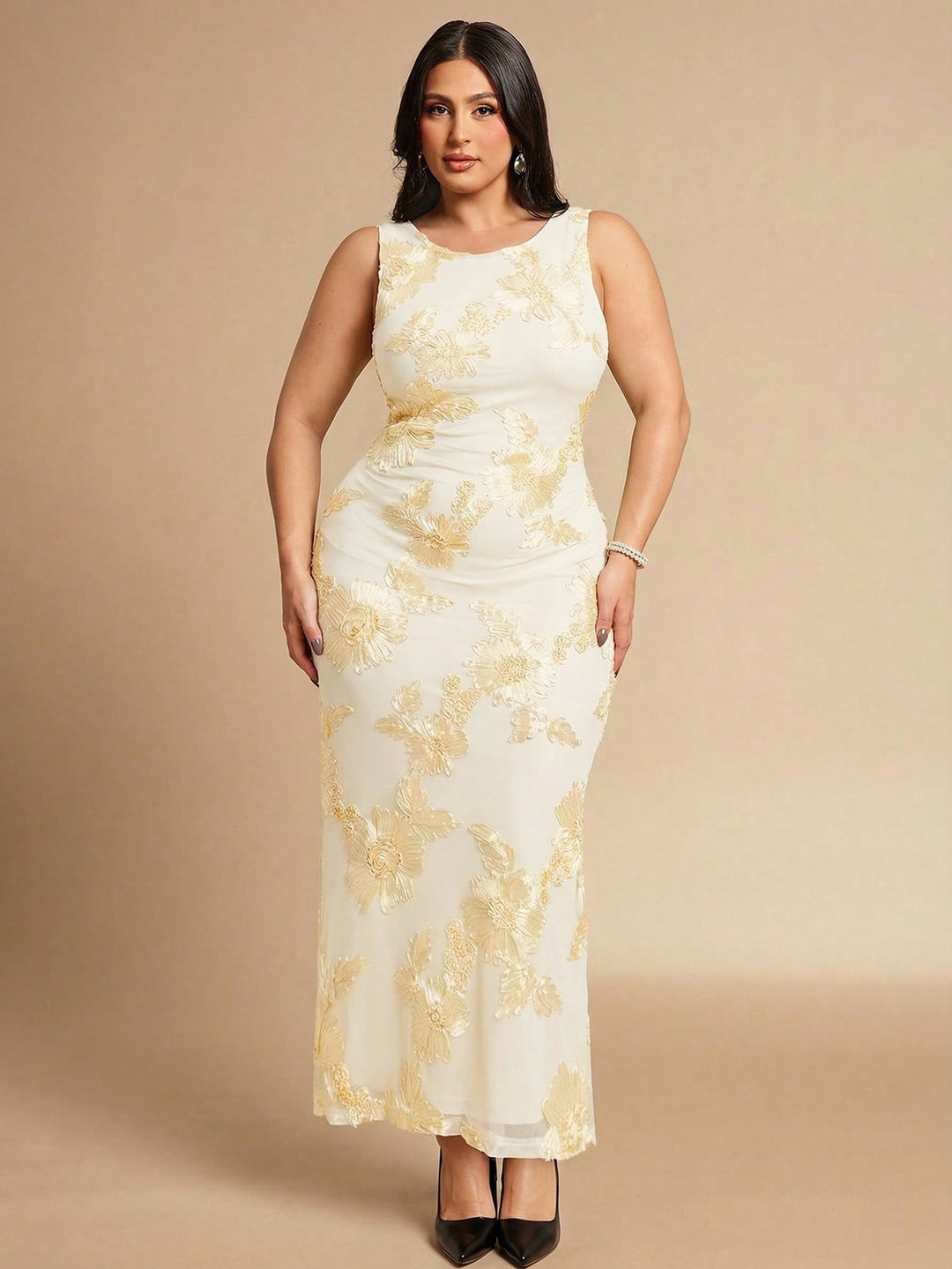 Rochie SHEIN, bej
