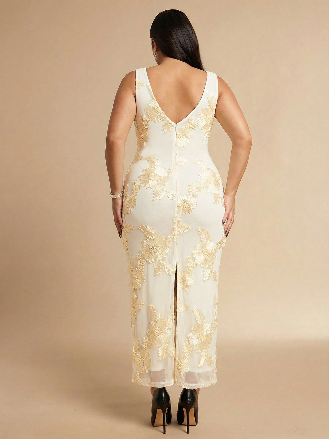 Rochie SHEIN, bej