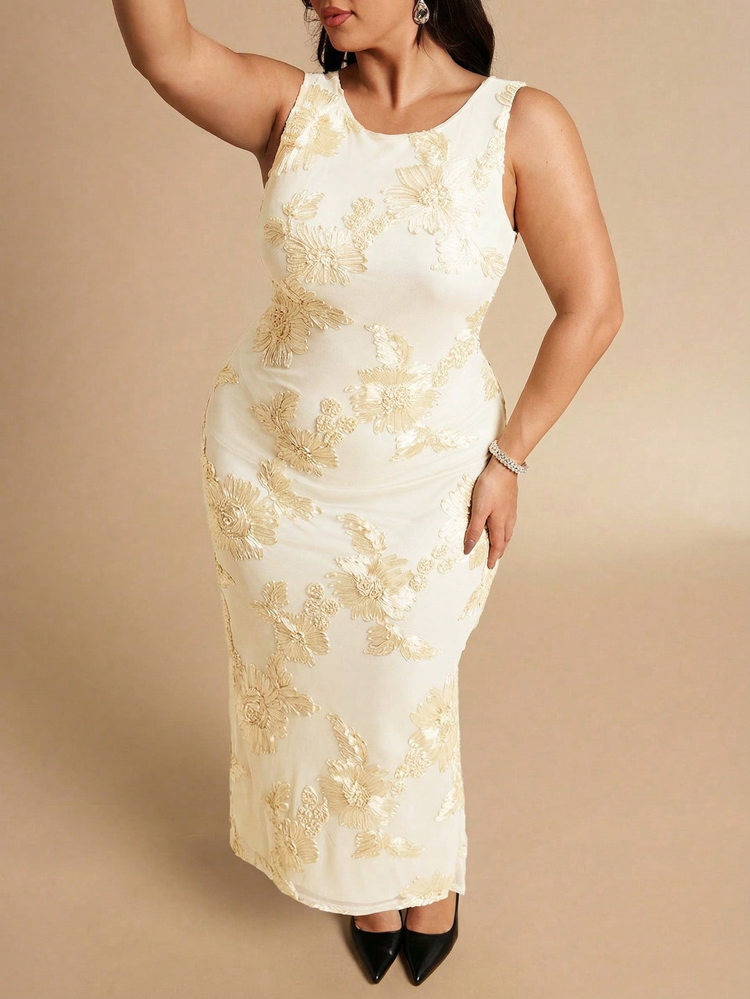 Rochie SHEIN, bej
