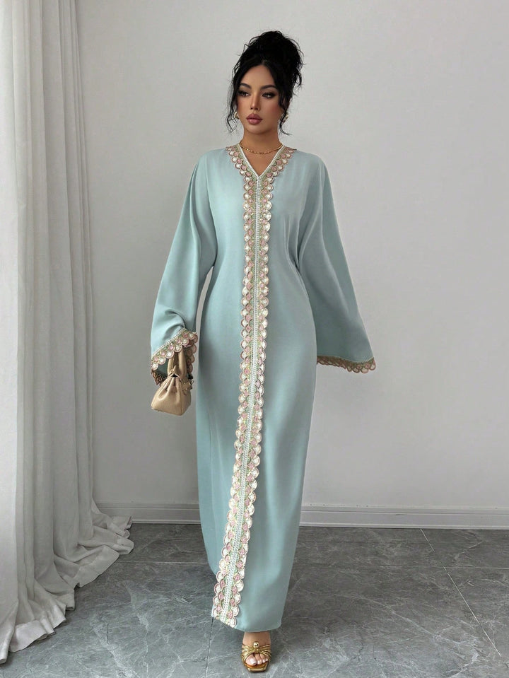 Rochie maxi SHEIN, kaki
