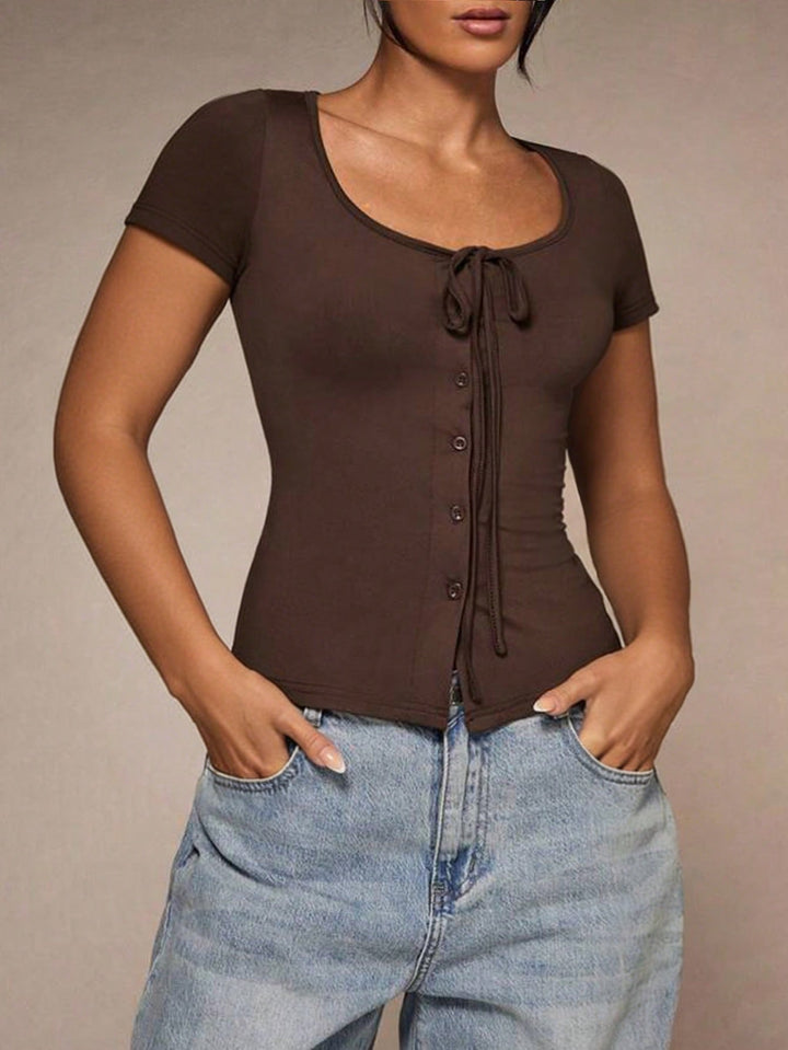 Tricou SHEIN, maro