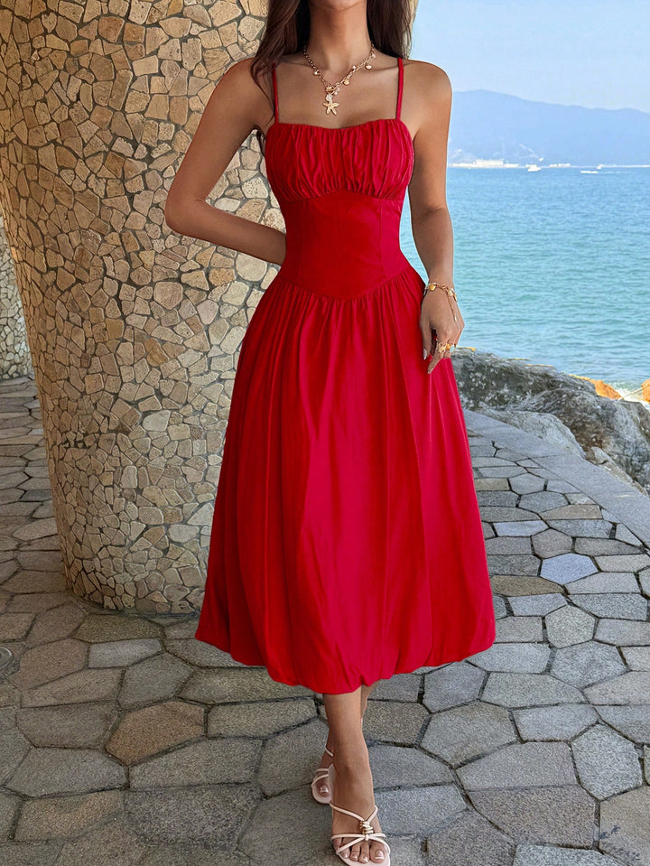 Rochie maxi SHEIN, roșu