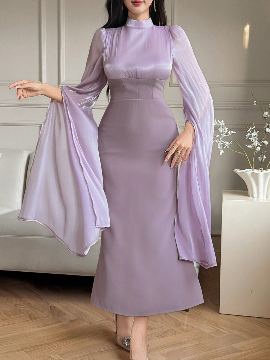 Rochie maxi SHEIN, mov