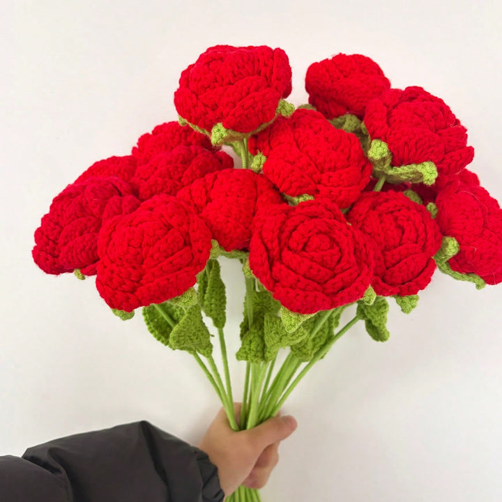 Floari artificiale SHEIN, roșu