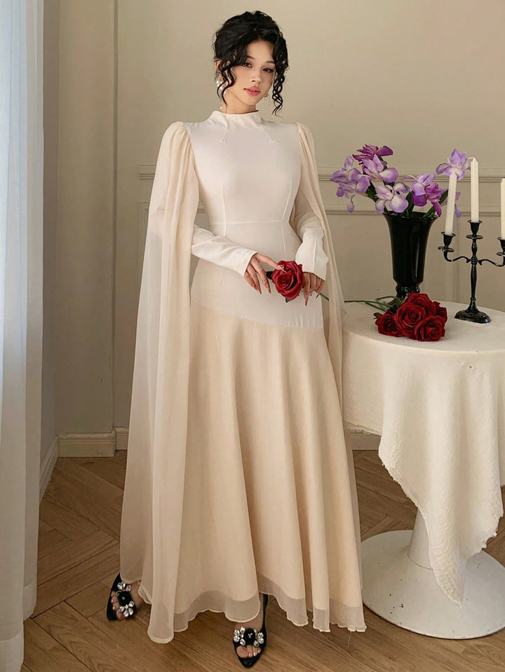 Rochie maxi SHEIN, portocaliu