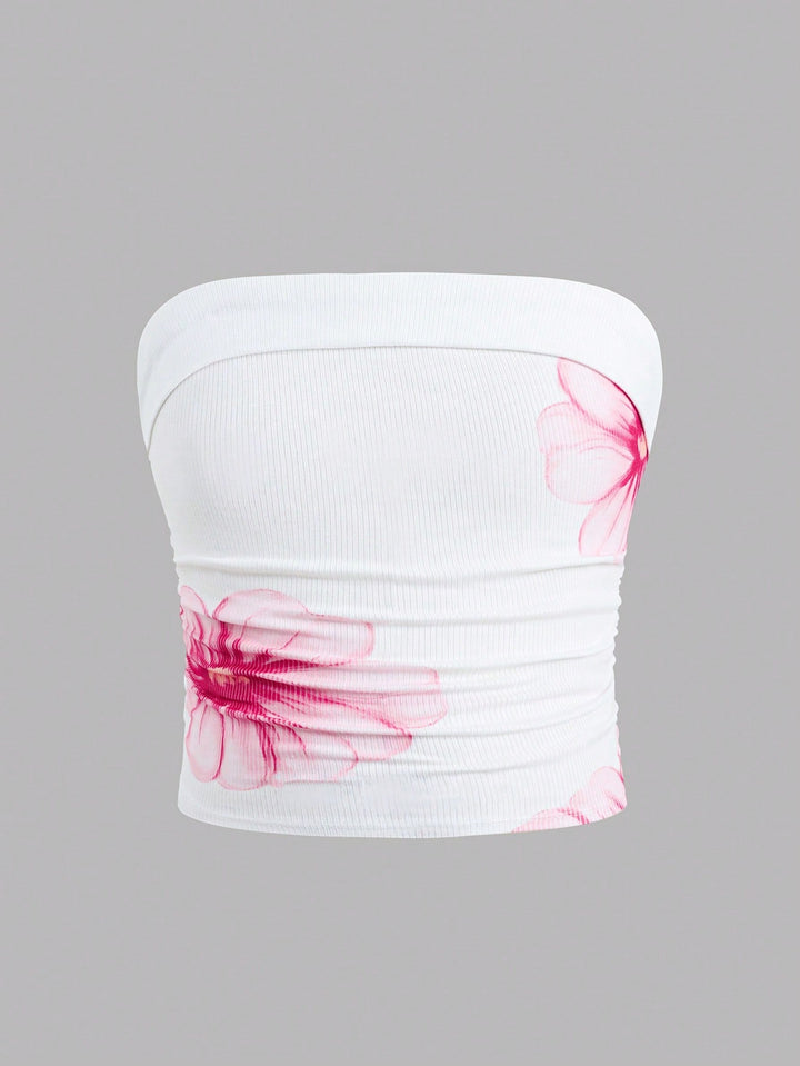 Top SHEIN, alb