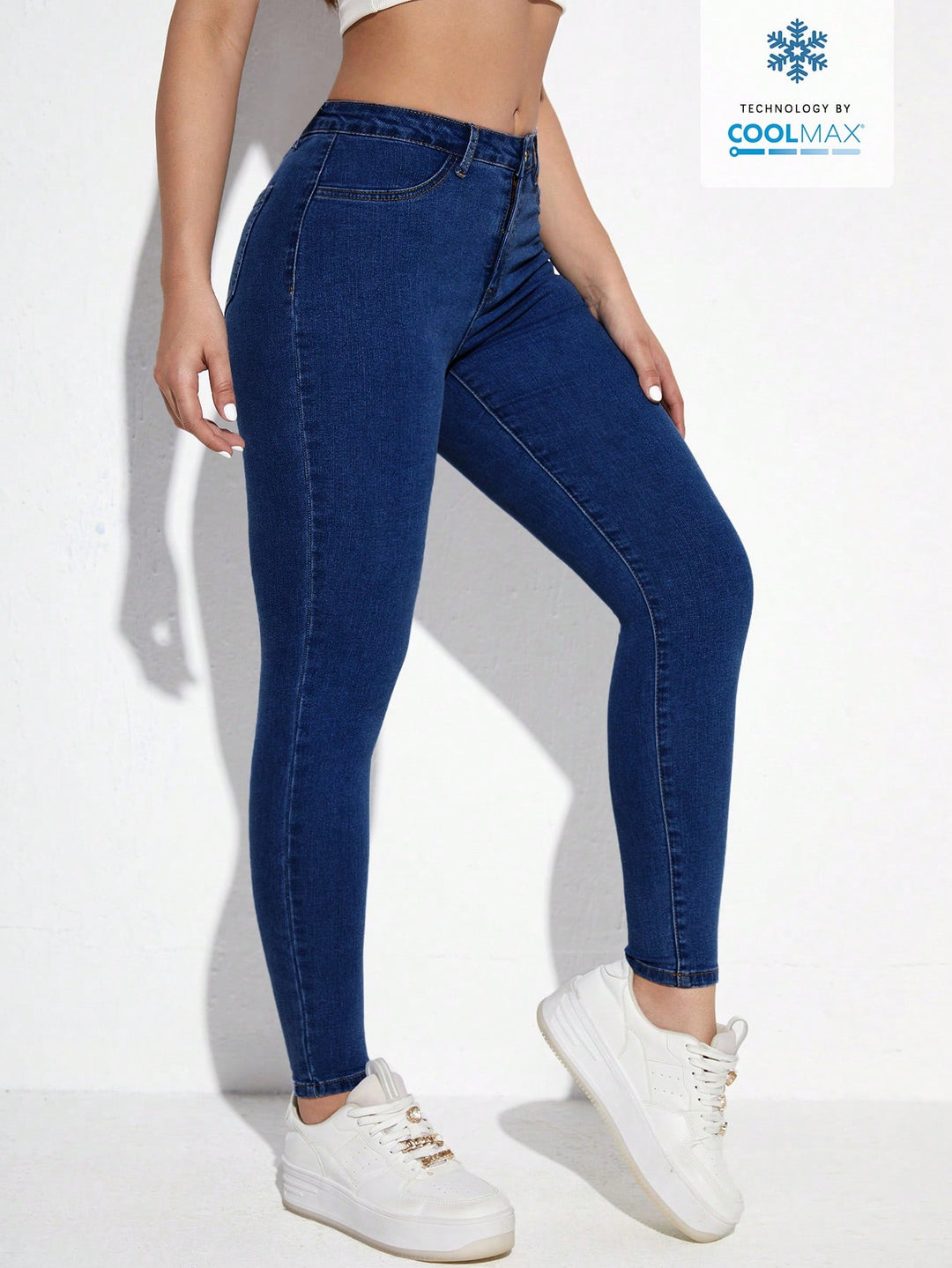 Jeans SHEIN, albastru