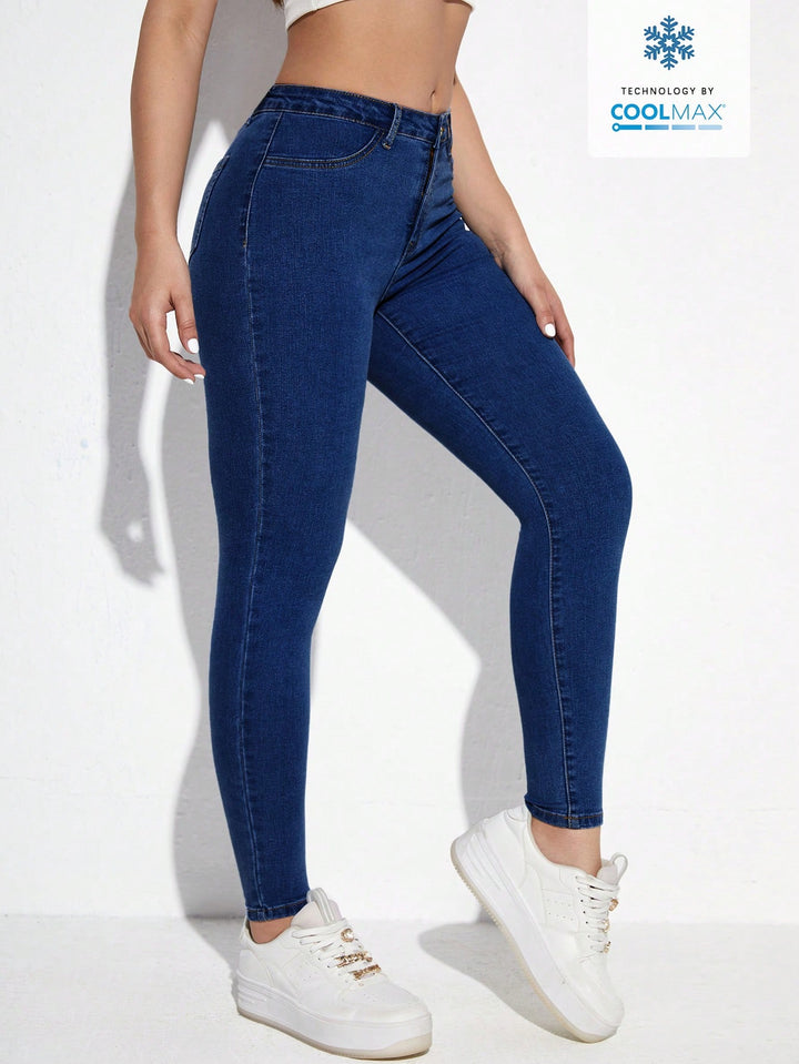 Jeans SHEIN, albastru
