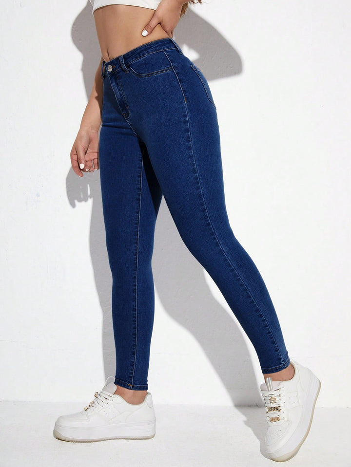 Jeans SHEIN, albastru