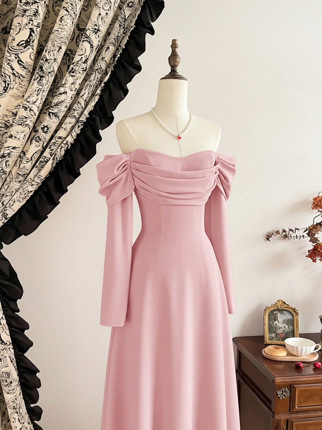 Rochie maxi SHEIN, roz