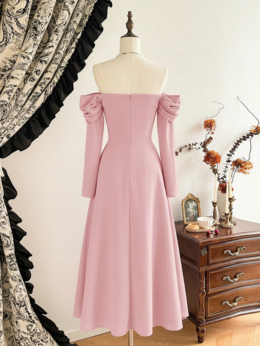 Rochie maxi SHEIN, roz