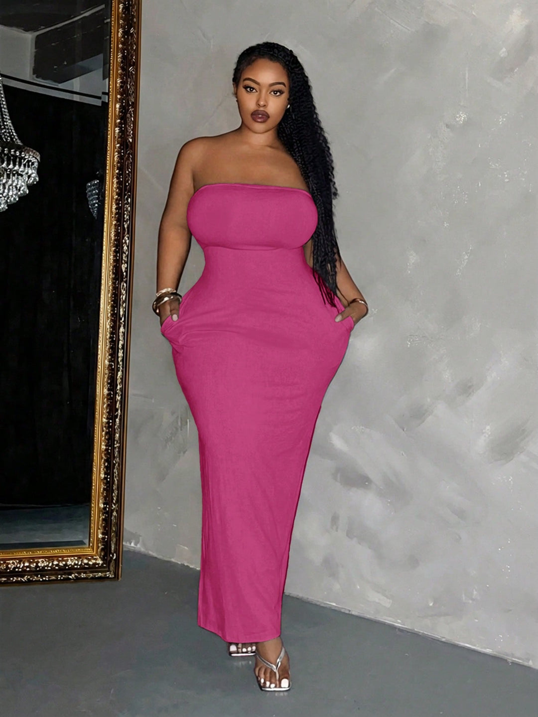 Rochie SHEIN, roz