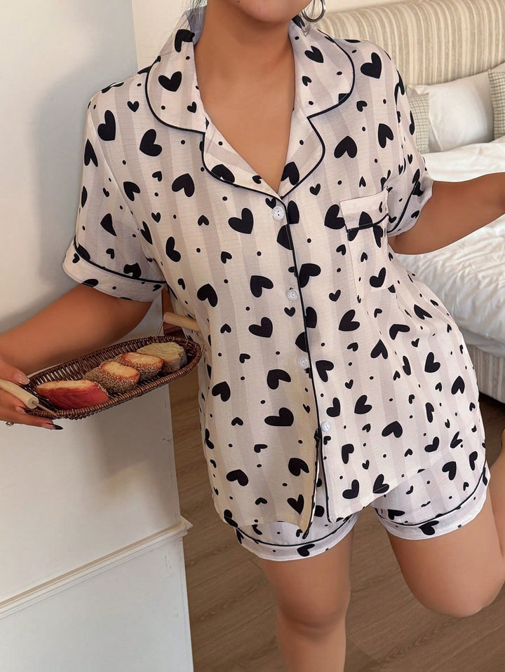 Compleu pijamale SHEIN, mix culori