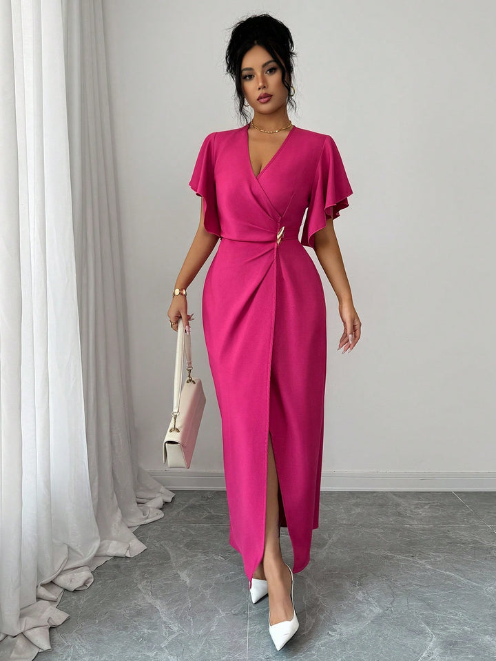 Rochie maxi SHEIN, roz