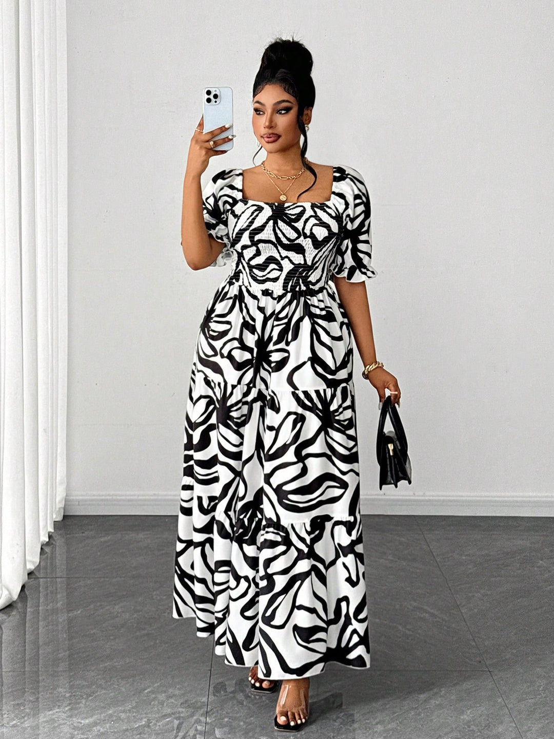 Rochie SHEIN, mix culori