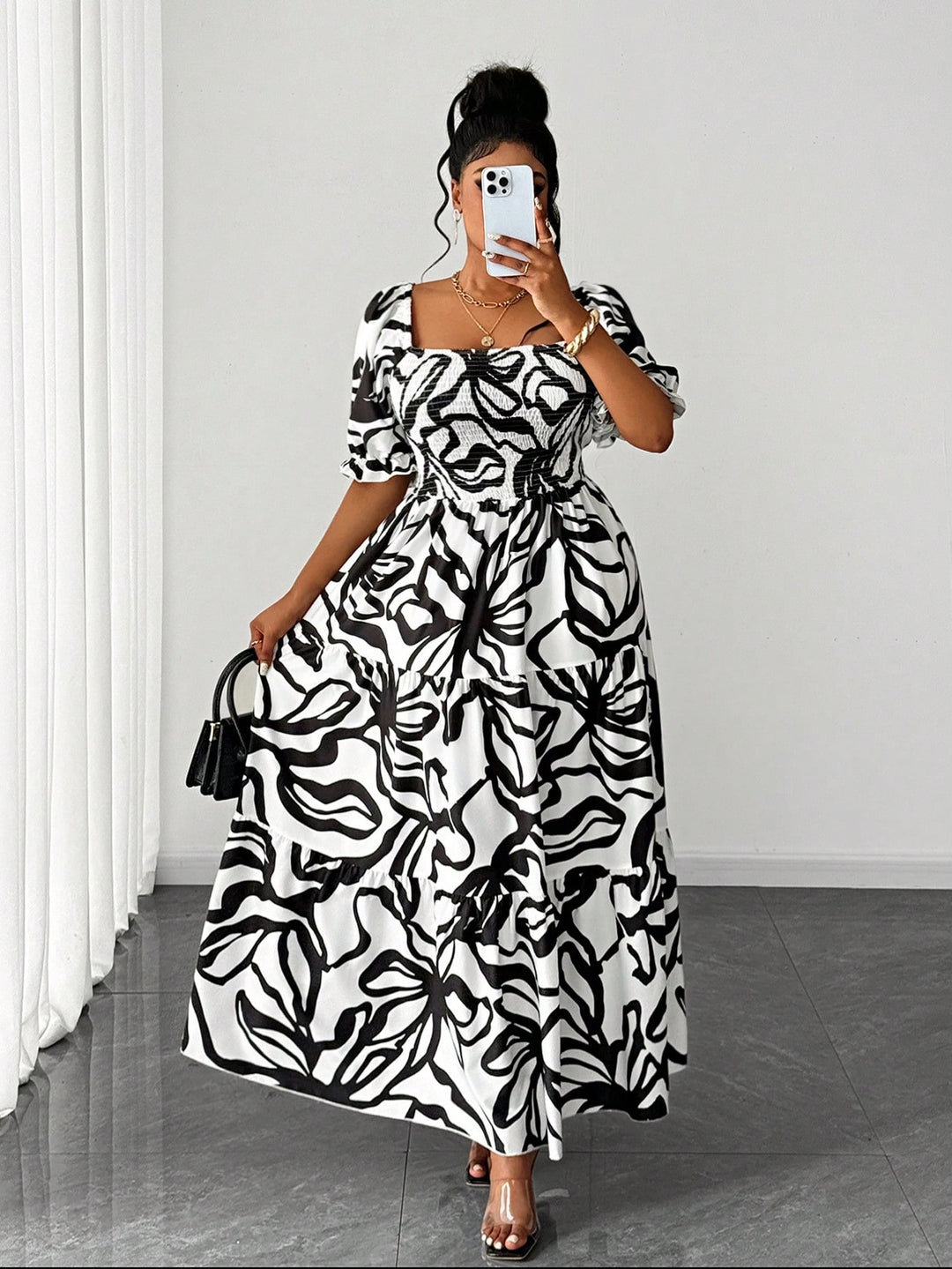 Rochie SHEIN, mix culori