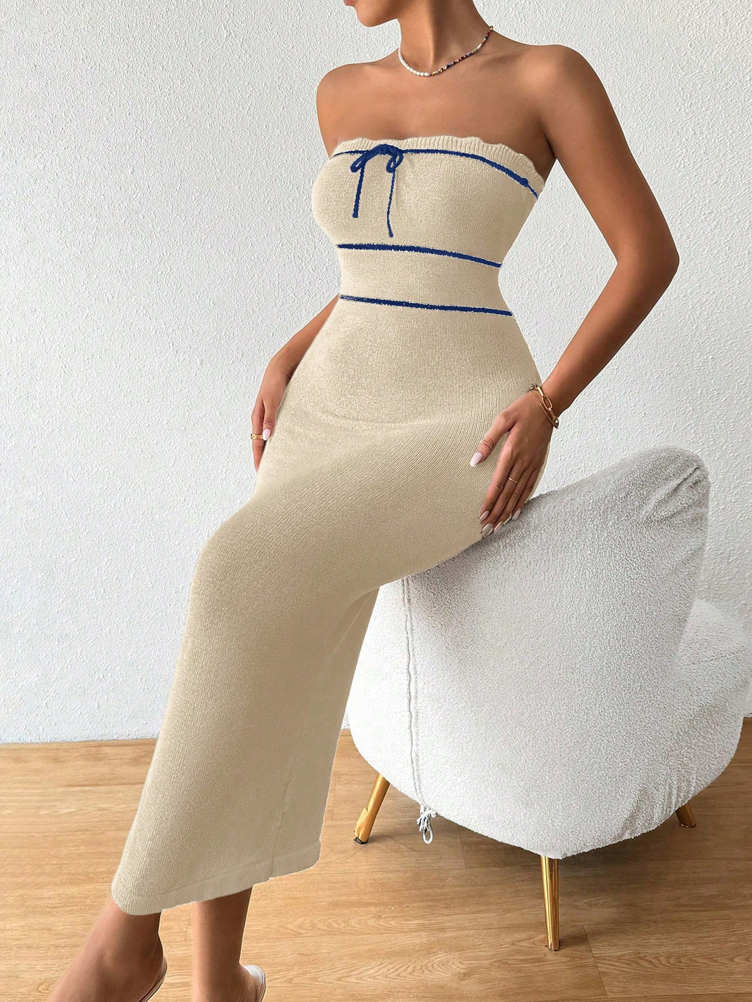 Rochie SHEIN, bej