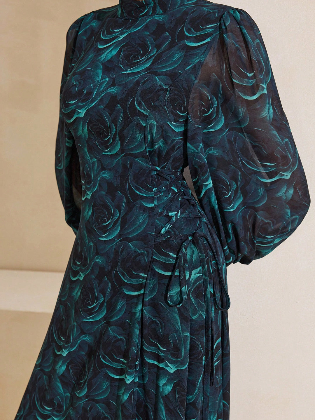 Rochie maxi SHEIN, verde