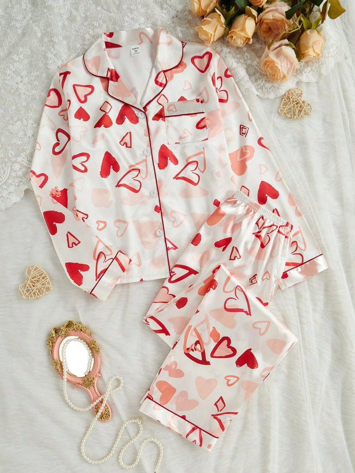 Compleu pijamale SHEIN, mix culori