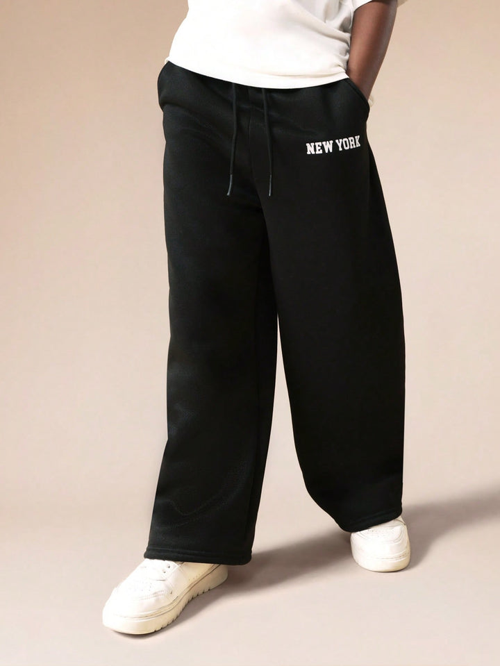 Pantaloni SHEIN, negru