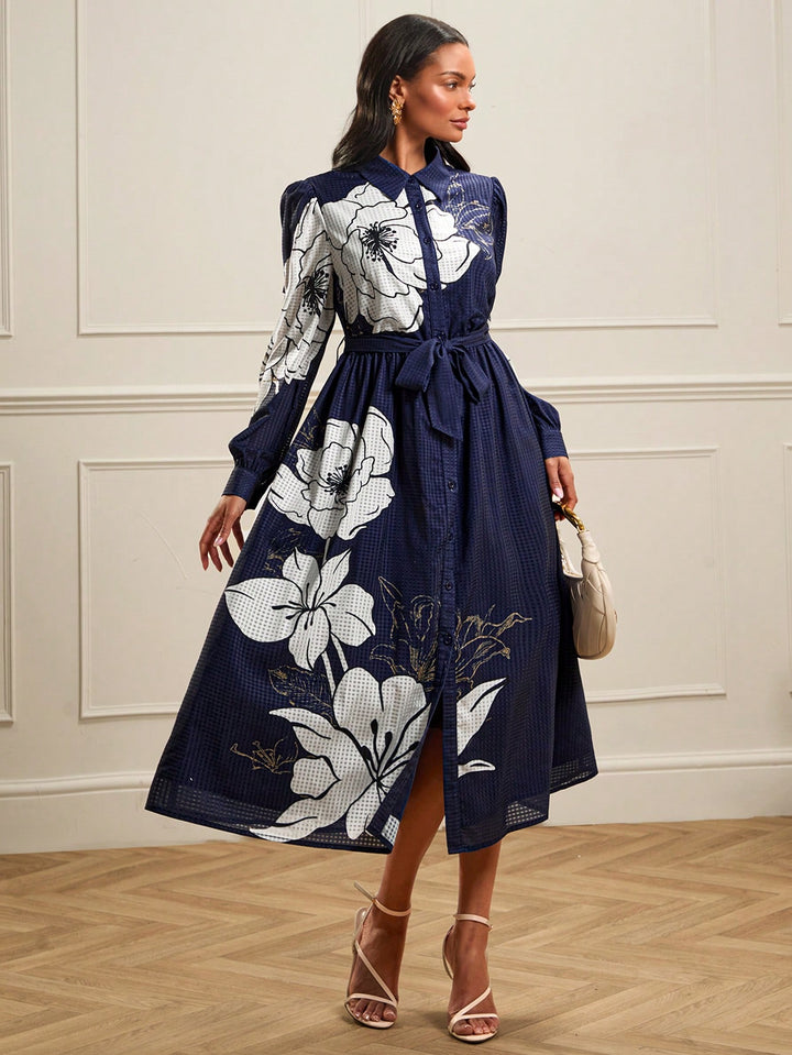 Rochie midi SHEIN, mix culori