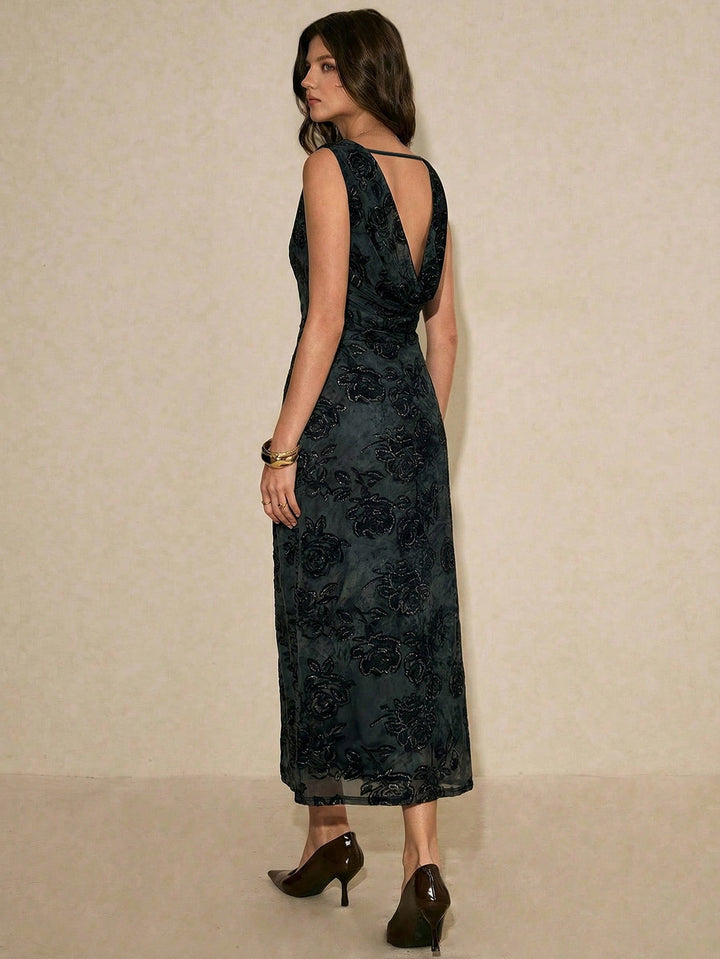 Rochie maxi SHEIN, negru