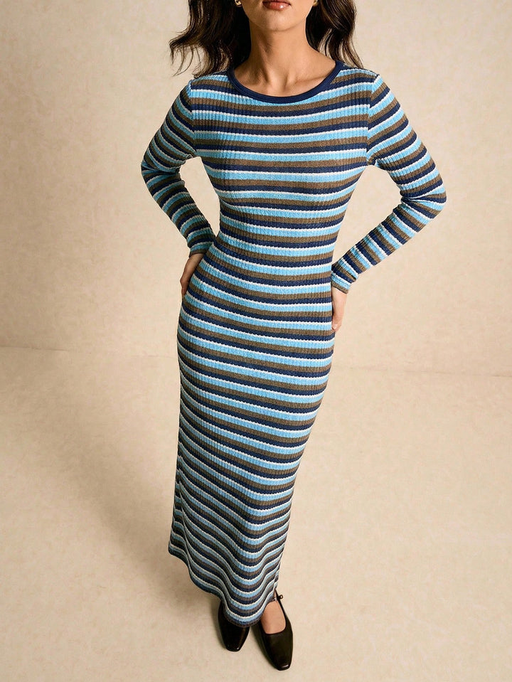 Rochie maxi SHEIN, mix culori