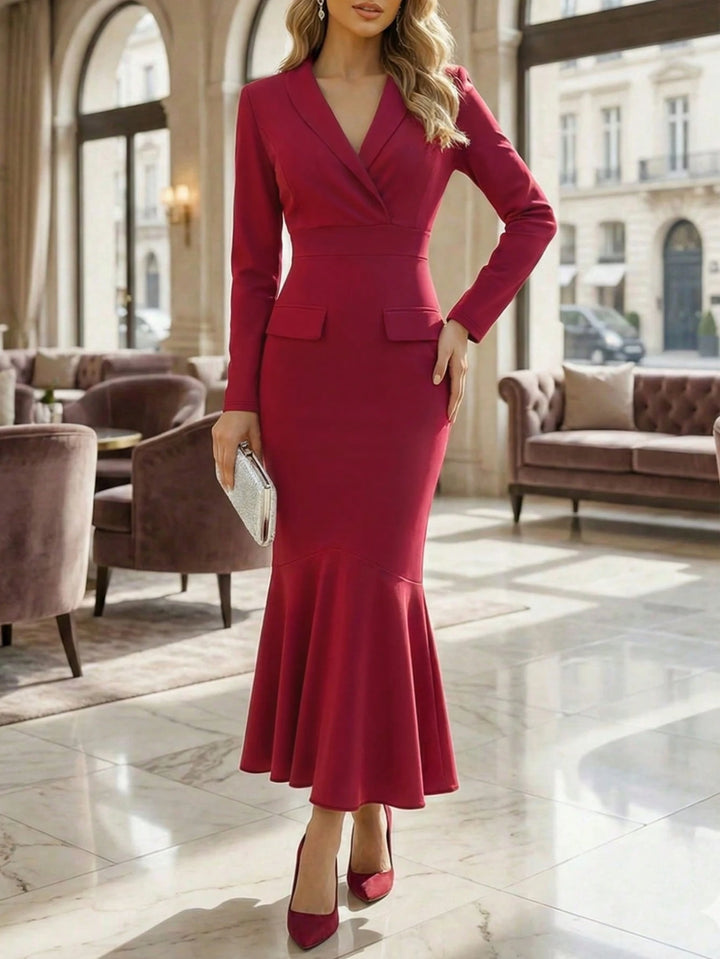 Rochie maxi SHEIN, roșu
