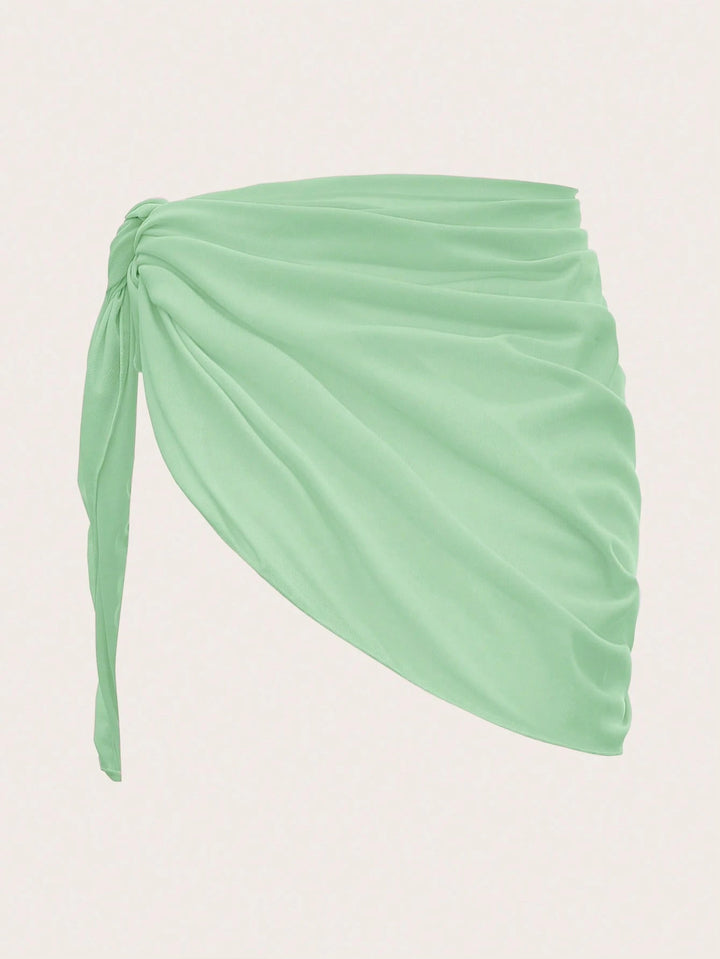 Fustă de plajă SHEIN, verde