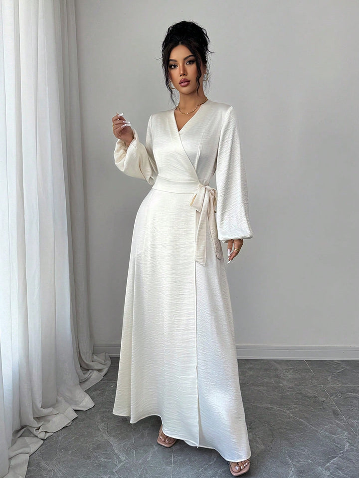 Rochie maxi SHEIN, bej